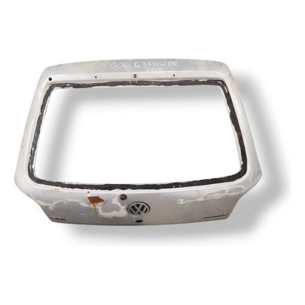 Tampa Traseira Sem Fechadura Porta Malas Gol G3 2005 Detalhe