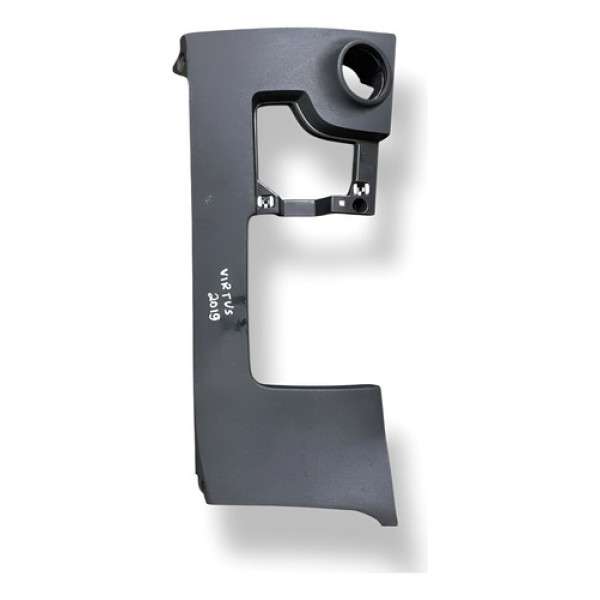 Acabamento Inferior Volante Volkswagen Virtus 2017/2018/2019 Preto Lisa