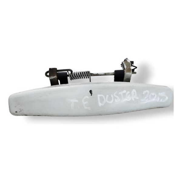 Maçaneta Externa Traseira Direita Duster 2015 806068948r  Branco Traseira