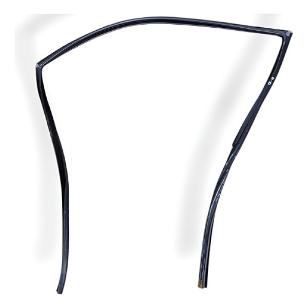 Borracha Canaleta Porta Dianteira Direita Vw Crossfox 2014 Preto