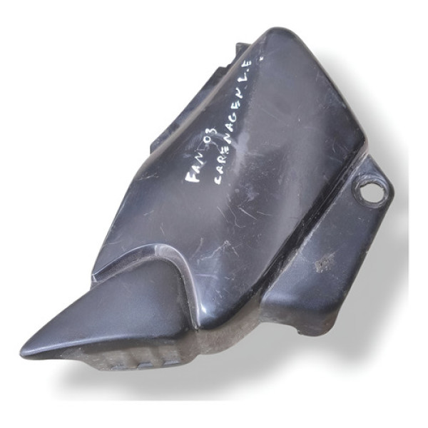 Carenagem Tanque Lado Esquerdo Honda Fan 125 2005 A 2008 Preto