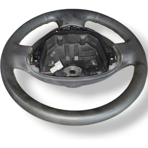 Volante Direção 1.6 16v Renault Clio 2007 2008 2009 2010 Preto