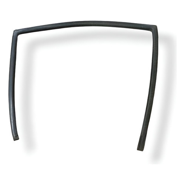 Borracha Canaleta Traseira Esquerda Fiat Uno Mille 2005 2006 Preto