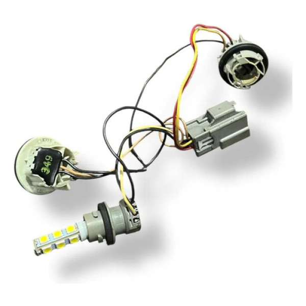 Circuito Lanterna Traseira Esquerda Ford New Fiesta 2014/19 Esquerdo/motorista Vermelho