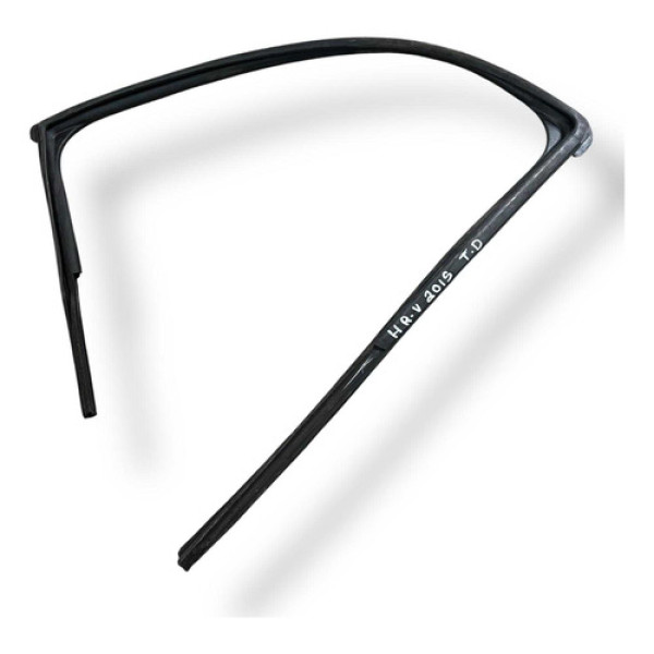 Canaleta Vidro Traseiro Direito Honda Hr-v 2014 2015 2016    Cinza
