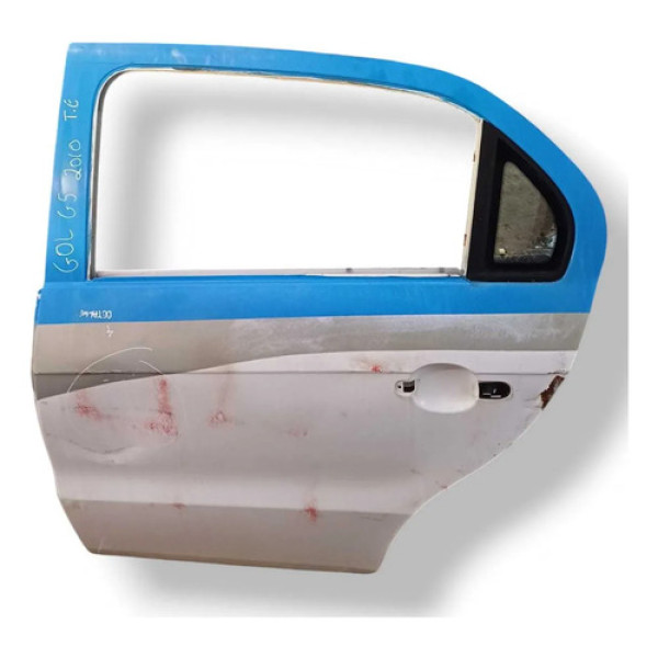 Porta Traseira Esquerda Volkswagen Gol 1.6 2011/2012 Detalhe Traseira Esquerda Branco