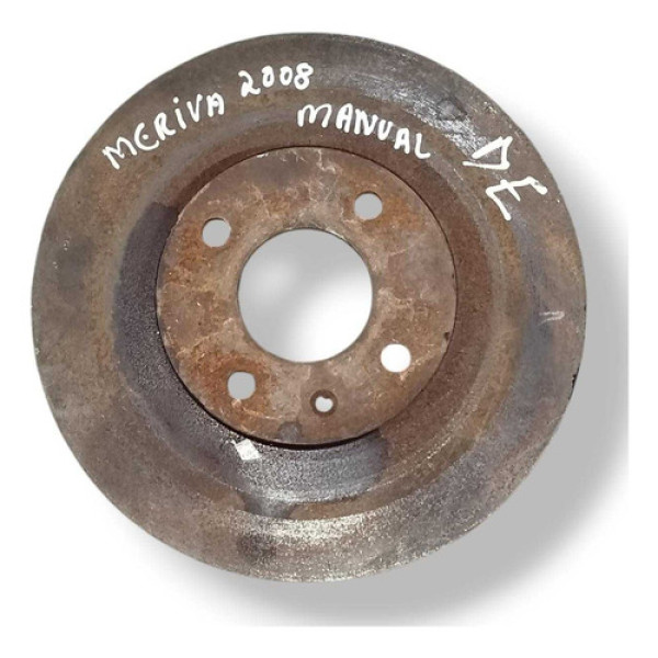 Disco Freio Dianteiro Esquerdo Chevrolet Meriva 2008 2009 10