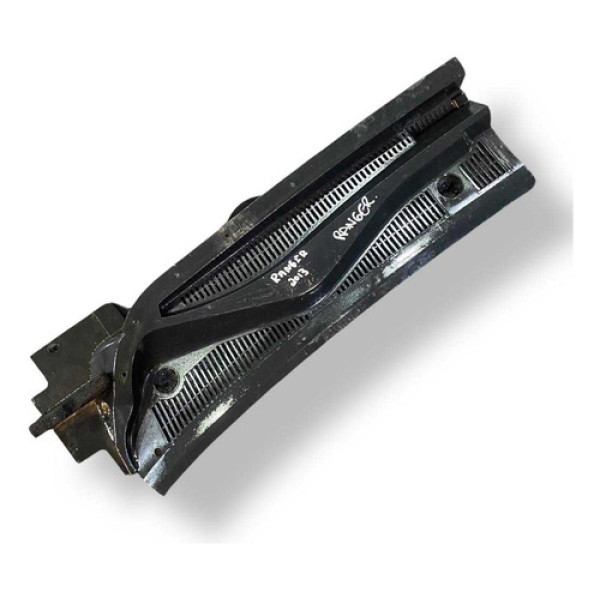 Grade Churrasqueira Lado Esquerdo Ranger 2013 Ab392102223 Preto Brilhante