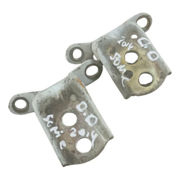 Par Dobradiça Dianteira Direita Chevrolet Sonic Ltz 13 2014