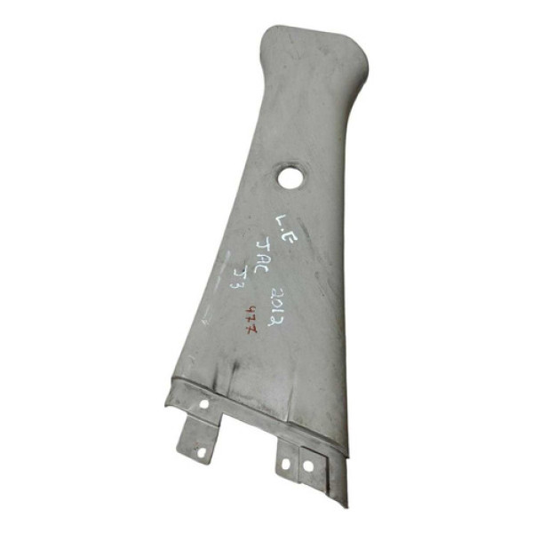 Acabamento Painel Coluna Cinto Esquerd Jac J3 Turin 1.4 2012 Cinza