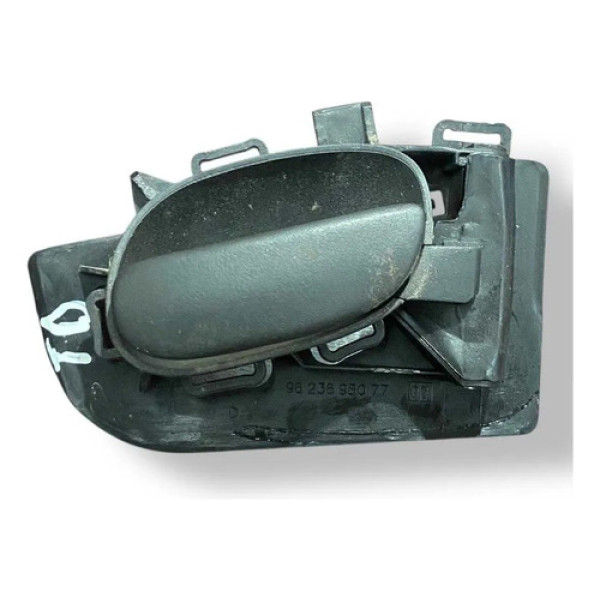 Maçaneta Interna Traseira Direita 207 2009  9623698077 Preto Traseira