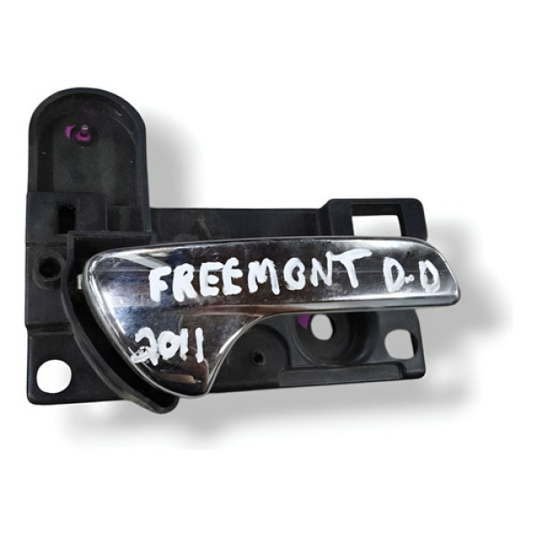 Maçaneta Interna Dianteira Direita Freemont 2011 937072 Preto Dianteira