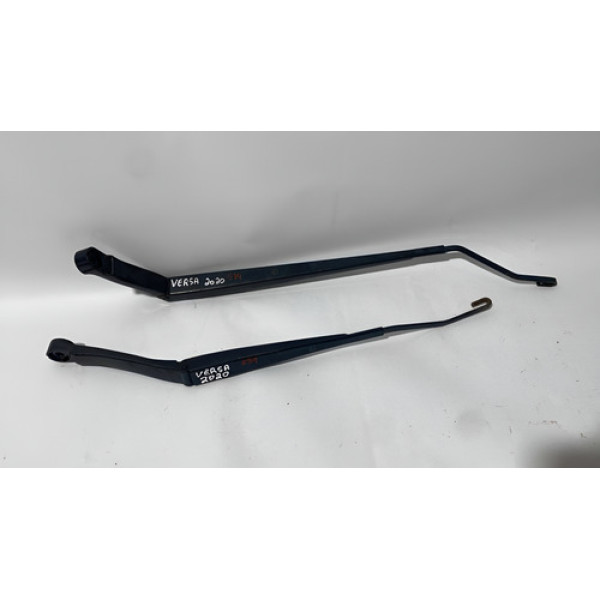 Par Braço Limpador Parabrisa Nissan Versa 1.6 2020 Esquerdo