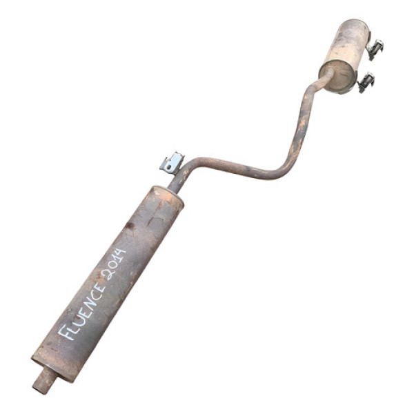 Escapamento Intermediario Renault Fluence 2014 2015