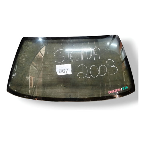 Vidro Vigia Traseiro Fiat Siena 2001 2002 2003 2004 2008