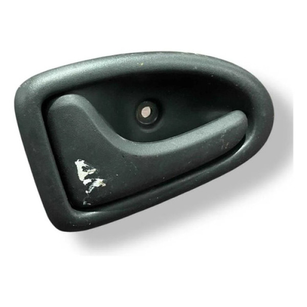 Maçaneta Interna Dianteira Esquerda Clio 2007 7700423887 Preto Dianteira