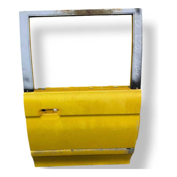 Porta Traseira Direita Mitsubishi L200 2.5 - 2004 2005 2006 Traseira Direita Amarelo