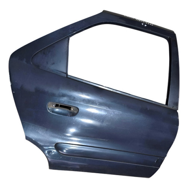 Porta Traseira Direita Citroen Xsara 1999 2000 2001 Traseira Direita Prateado