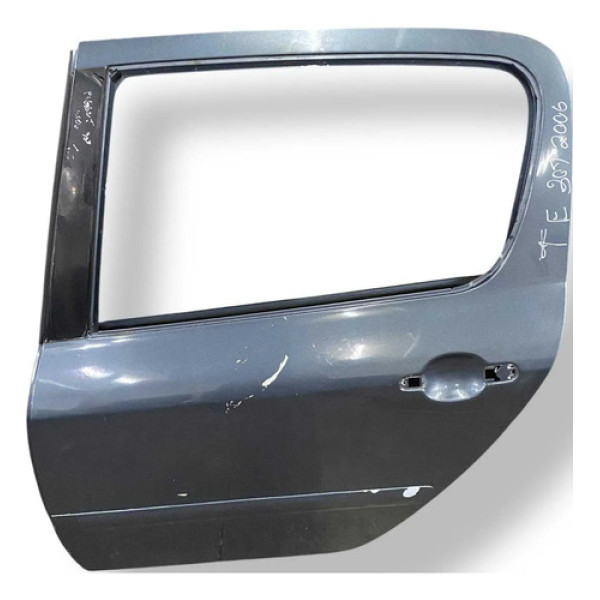 Porta Traseira Esquerda Peugeot 307 - 2006 2007 2008 2009 Traseira Esquerda Cinza