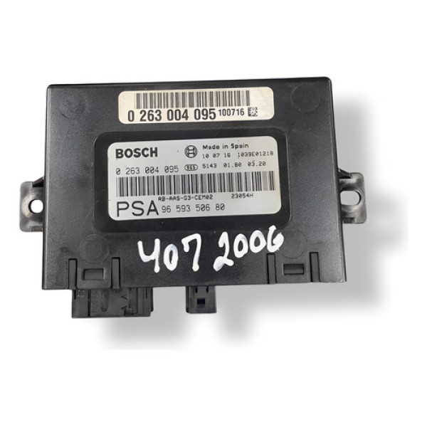 Modulo Controle Estacionamento 407 Sw 2006 2007 9659350680 Preto