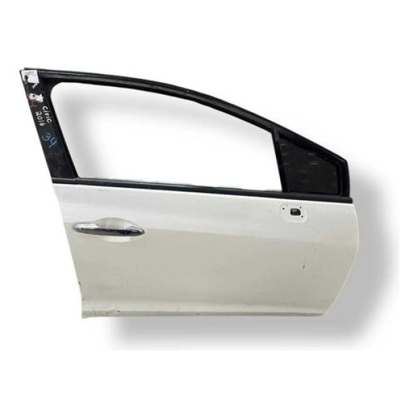Porta Dianteira Direita Honda Civic 2014 2015 2016 Detalhe Dianteira Direita Branco
