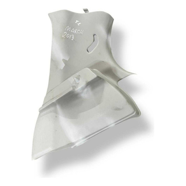 Acabamento Porta Malas Esquerdo Nissan March 2014 849411hl0a