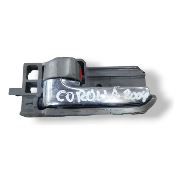 Maçaneta Interna Dianteira Esquerda Toyota Corolla 2004 2005 Azul Dianteira