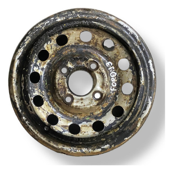 Roda Ferro Avulsa Aro 13 Ford Preto