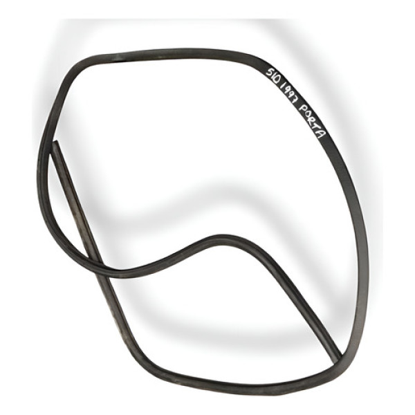 Borracha Porta Dianteira Esquerda Chevrolet S10 2.5 1997 Preto