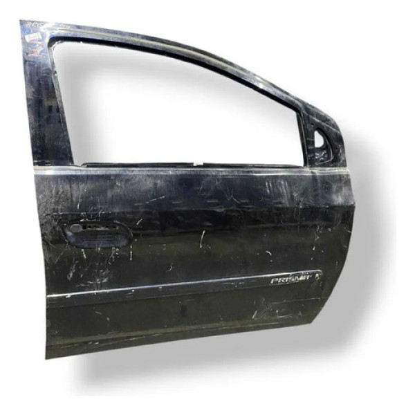 Porta Dianteira Direita Chevrolet Prisma 2014 2015 2016 2017 Dianteira Direito Preto