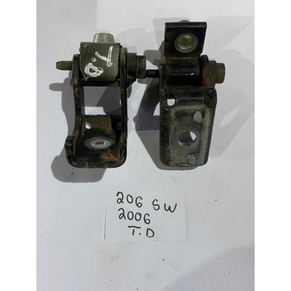 Par Dobradiça Porta Traseira Direita Peugeot 206 Sw 1.4 2006