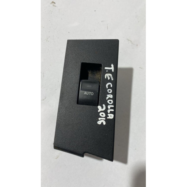 Moldura Botão Vidro Traseiro Esquerdo Toyota Corolla Xei 16