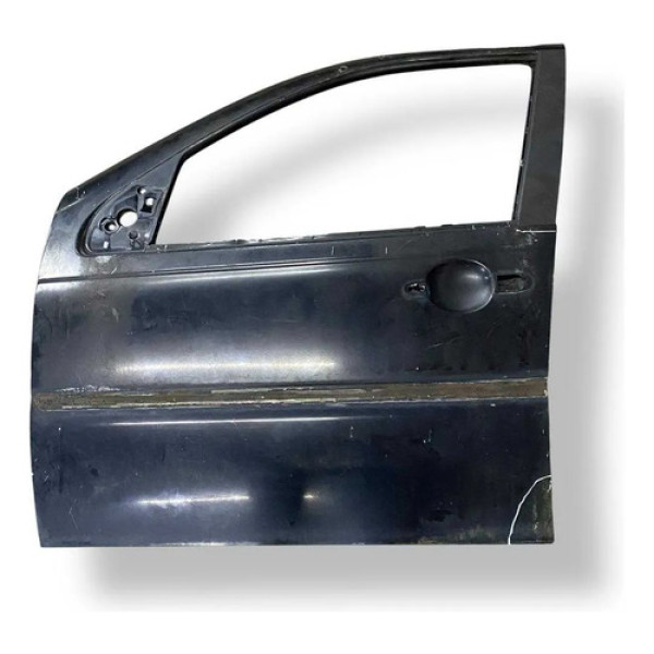 Porta Dianteira Esquerda Fiat Siena 2008 2009 2010 Detalhe Dianteira Esquerda Preto