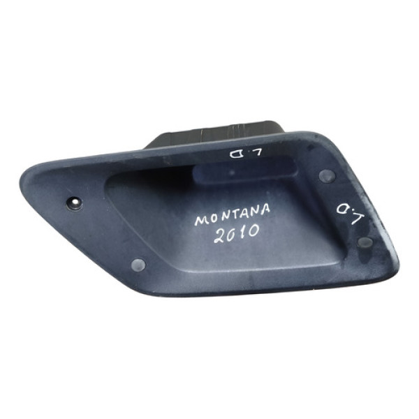Estribo Lateral Caçamba Esquerda  Montana 2010 94722202  Preto
