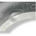 Paralama Lado Direito Chevrolet Agile 2013 2014 2015 Detalhe