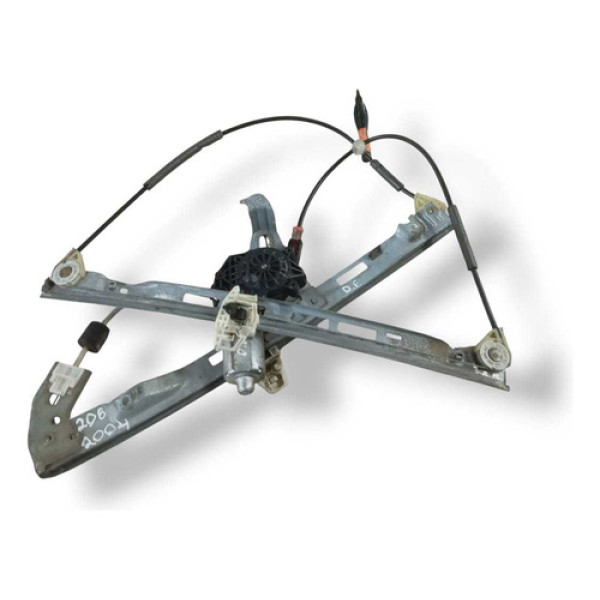Máquina De Vidro Dianteiro Esquerdo Peugeot 206 1.4 2004