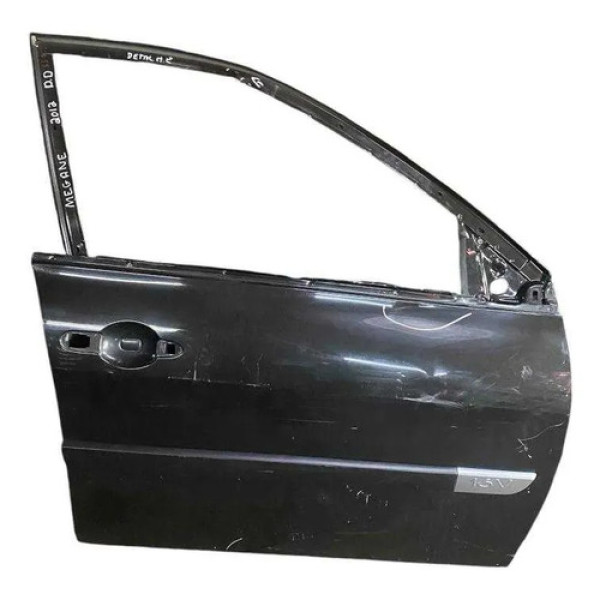 Porta Dianteira Direita Renault Megane Dyn 1.6 2011 Detalhe Dianteira Direita Preto