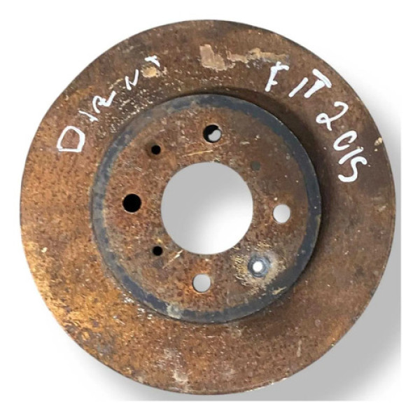 Disco Freio Dianteiro Direito Honda Fit 2015 2016 2017 2018