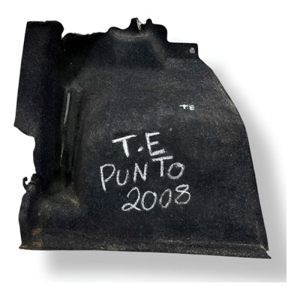 Forro Lateral Porta Malas Esquerdo Fiat Punto 2008 Detalhe Preto