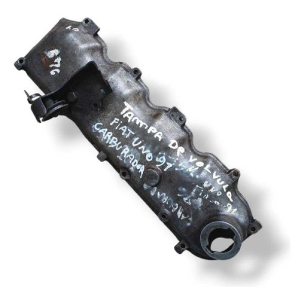 Tampa Válvula Fiat Uno 1990 1991 1992 1993 A 1995 - 7582037 Prateado
