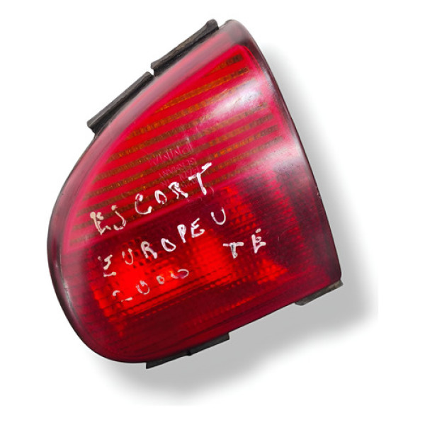 Lanterna Traseira Esquerda Ford Escort Europeu 00 93ag15k258 Esquerdo/motorista Vermelho