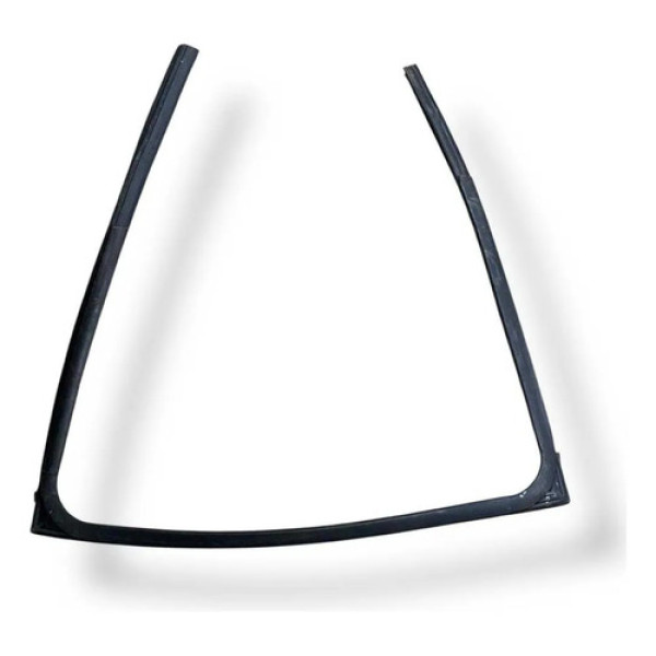 Canaleta Vidro Porta Traseira Direita  Ford Ranger 2018 2019 Preto