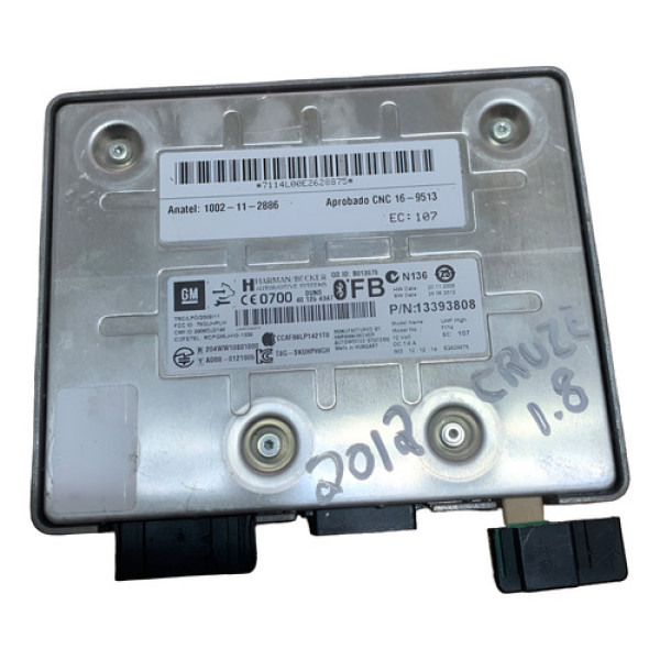 Módulo Som Bluetooth Cruze 1.8 13393808 Preto