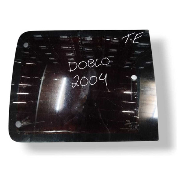 Vidro Porta Lateral Traseiro Esquerdo  Fiat Doblo 2004 2005