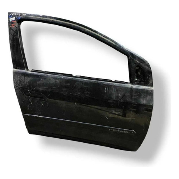 Porta Dianteira Direita Chevrolet Prisma 2006 2007 2008 200 Dianteira Direita Preto
