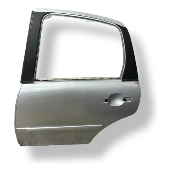 Porta Traseira Esquerda Citroën C3 2007 2008 2009 2010 2011 Traseira Esquerda Cinza