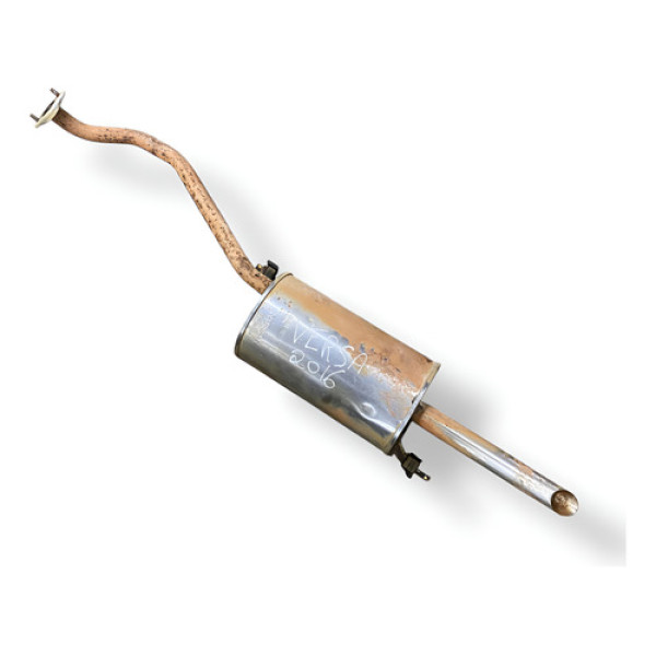 Escapamento Silencioso Nissan Versa 2016 A 2018 201009ke0a