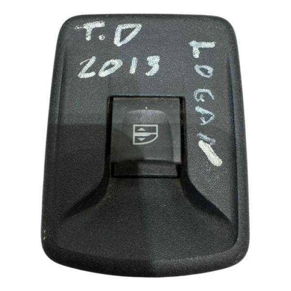 Botão Vidro Traseiro Direito Renault Logan 2012/2013/2014