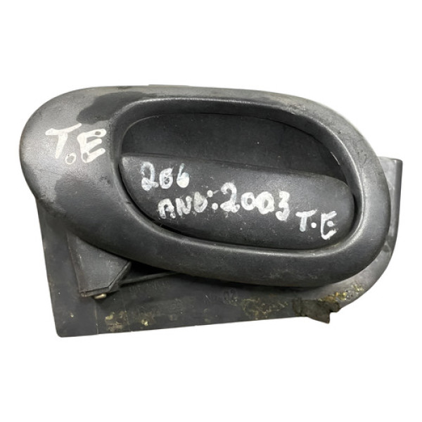 Maçaneta Interna Tras Esquerda Peugeot 207 2003 9632918977 Traseira