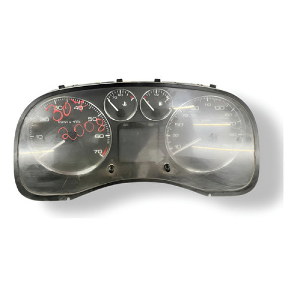 Painel Instrumentos Peugeot 307 1.6 2008 2009 2010 216518703 - Preto